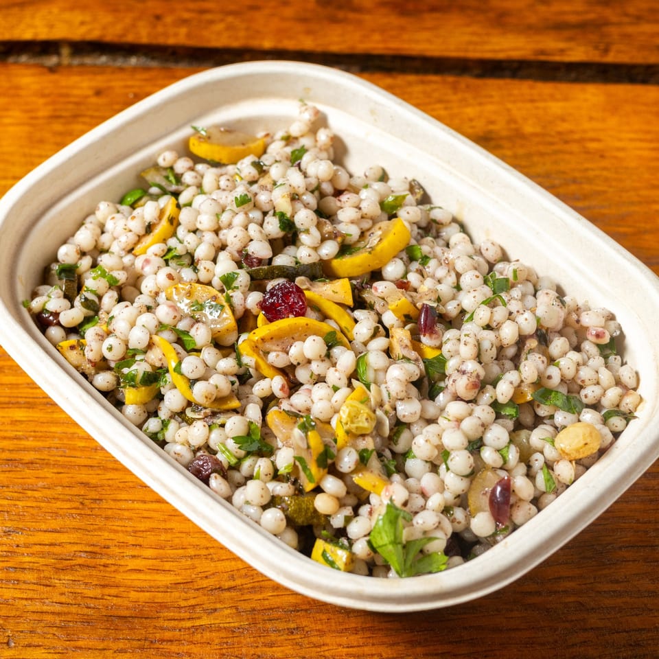 Pearl couscous salad