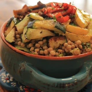 Cooscoos Salad - Grilled Vegetable