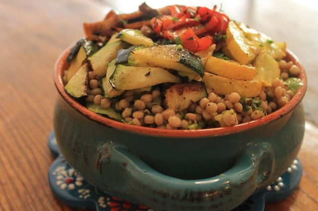 Couscous Salad - Grilled Vegetable.