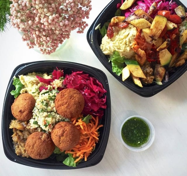 Falafel Salad Bowl.