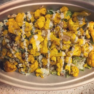 Roasted Cauliflower with Tarator Sauce