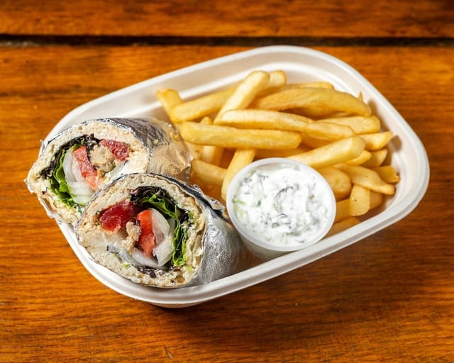 Lamb Souvlaki.