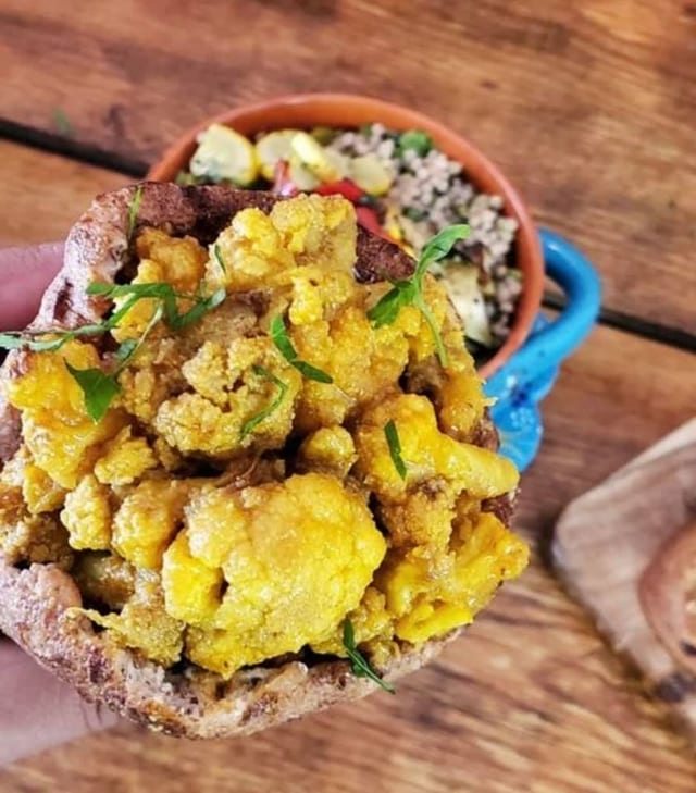 Cauliflower Shawarma.