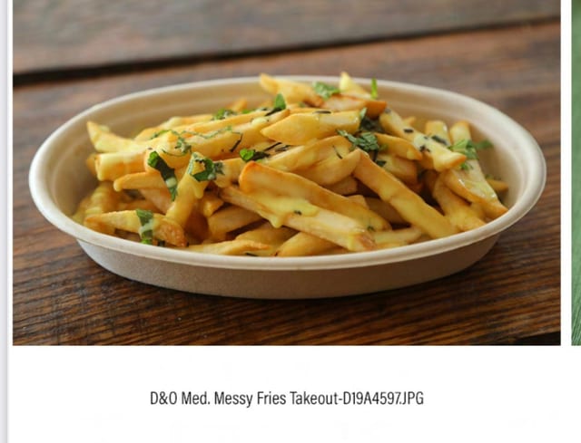 Messy Mediterranean Fries.