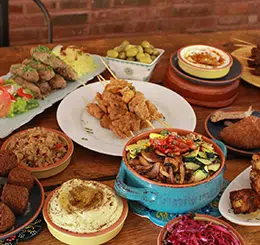 Premium-Spread Mediterranean Cuisine